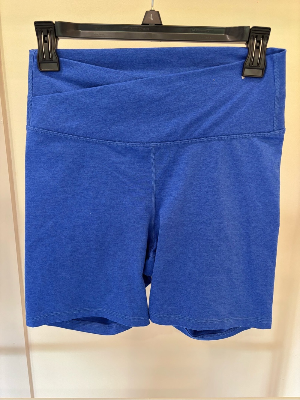 Old Navy Crossover Waist Royal Blue Bike Shorts